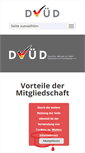Mobile Screenshot of dvud.de